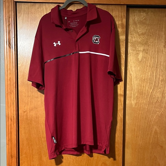 Under Armour Other - South Carolina Sideline Under Armour Men's Maroon Polo Shirt XL